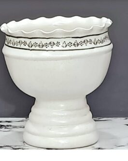 White gamala large ceramic