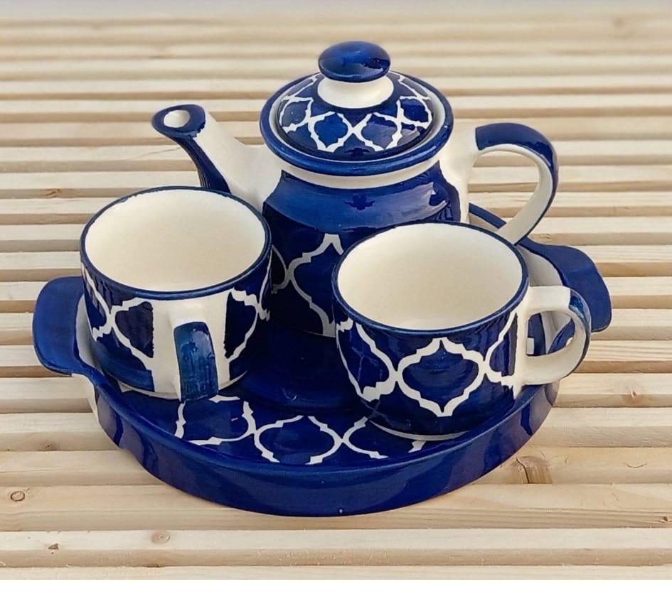 coffee or tea set ceramic