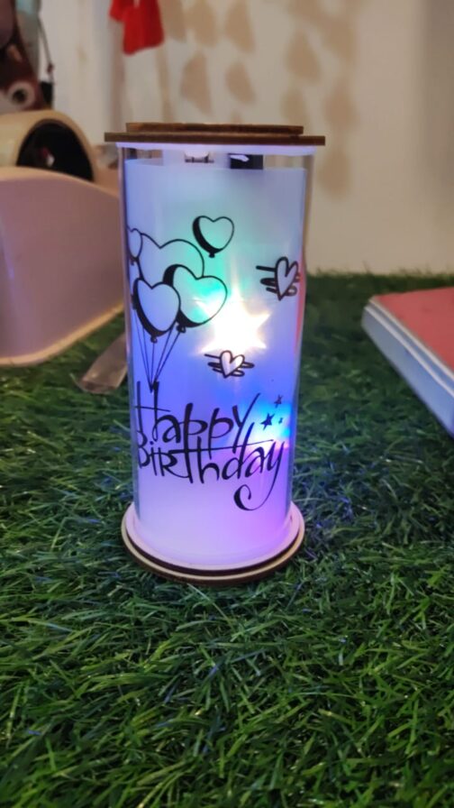 Birthday lamp