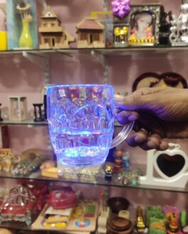 Lighting Cup for Birthday Gift | Water Light Cup | Color Light Cup | Color Changing Mug Buy Online | Magic Cup Price Below 200 | Lightening Glass Cup | Rainbow Color Magic Mug | Led Light Glass Mug